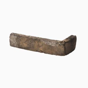 Angles de brique VINTAGE ancienne ton anthracite