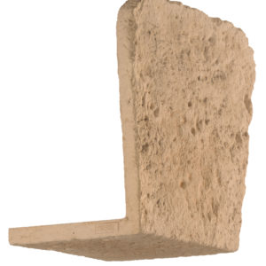 Clé de linteau MANOIR ton terre de Sienne