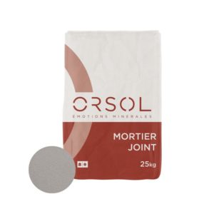 Mortiers et Produits Orsol pour jointoiement parements muraux, Éléments d'aménagement extérieur disponibles chez Orpa Matériaux.