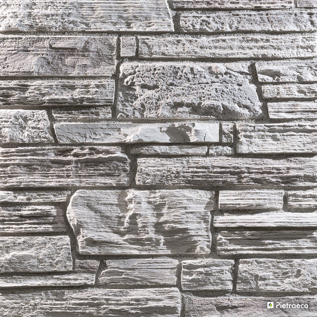 Pierres Pietraeco Pietre – Pierre Pietre Roccia Perla pour parement mural Visualisation des Pierres Pietraeco Pietre – Pierre Pietre Roccia Perla pour parement mural extérieur et intérieur, produit RASTONE en vente chez Orpa Matériaux (Elaustore)
